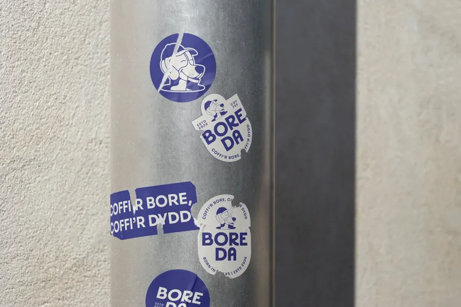 Bore Da stickers